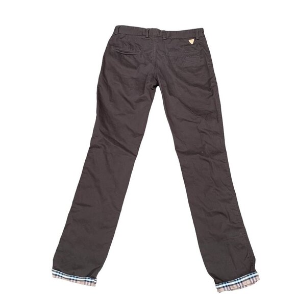 VINTAGE Burberry Brit SuperNova Pants Brown Size 31 - Picture 5 of 8